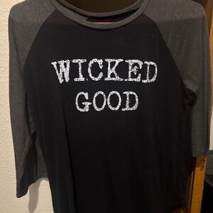 Wicked Good Raglan Sleeve Shirt